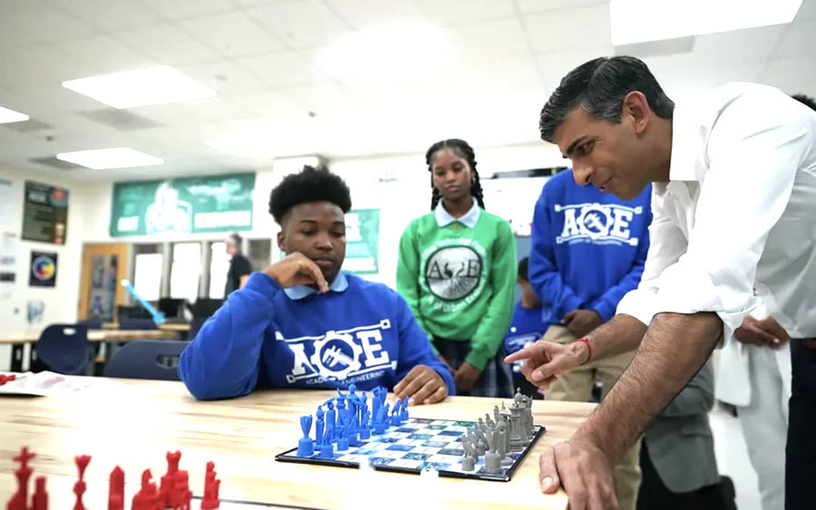 UK Prime Minister, Rishi Sunak, Advocates For More Chess!