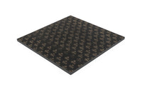 45 cm handbemaltes Templer-Schachbrett aus massivem Harz von Italfama