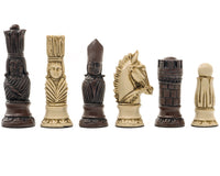 Berkeley Chess — Pièces d’échecs victoriennes rousses