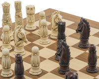 Berkeley Chess — Pièces d’échecs victoriennes rousses