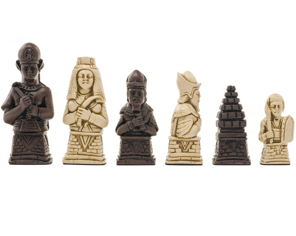 Berkeley Chess Pièces d’échecs égyptiennes Russet