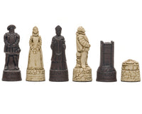 Berkeley Chess Englische Russet-Schachfiguren