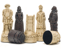 Berkeley Chess Englische Russet-Schachfiguren