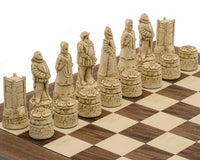 Berkeley Chess Englische Russet-Schachfiguren