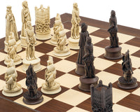 Berkeley Chess Elizabethan Russet Schachfiguren