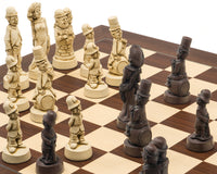 Berkeley Chess Stars du cinéma — Pièces d’échecs de couleur rousse