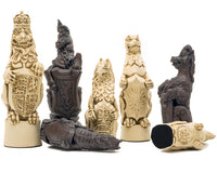 Berkeley Chess Royal Beast Russet — Pièces d’échecs