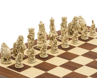 Berkeley Chess Alice in Wonderland Russet Schaakstukken