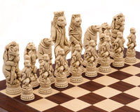 Pièces d’échecs Berkeley Chess Reynard the Fox Russet