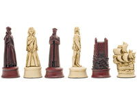 Pièces d’échecs Berkeley Chess Elizabethan Cardinal