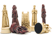 Pièces d’échecs Berkeley Chess Elizabethan Cardinal