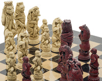 Berkeley Chess Reynard the Fox — Pièces d’échecs Cardinal