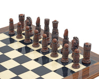 Berkeley Chess Victoriaanse metalen schaakstukken