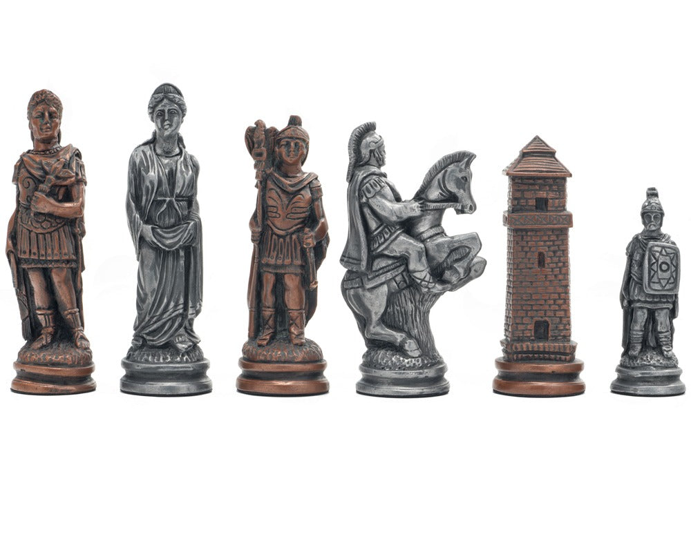 Berkeley Chess Römisch-Metallic-Schachfiguren