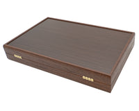 Manopoulos Wenge & Walnut Burl Backgammon-set