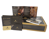 Manopoulos Wenge & Walnut Burl Backgammon-set