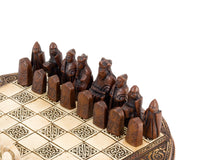 Jeu d'échecs Île de Lewis compact celtique 22,9 cm
