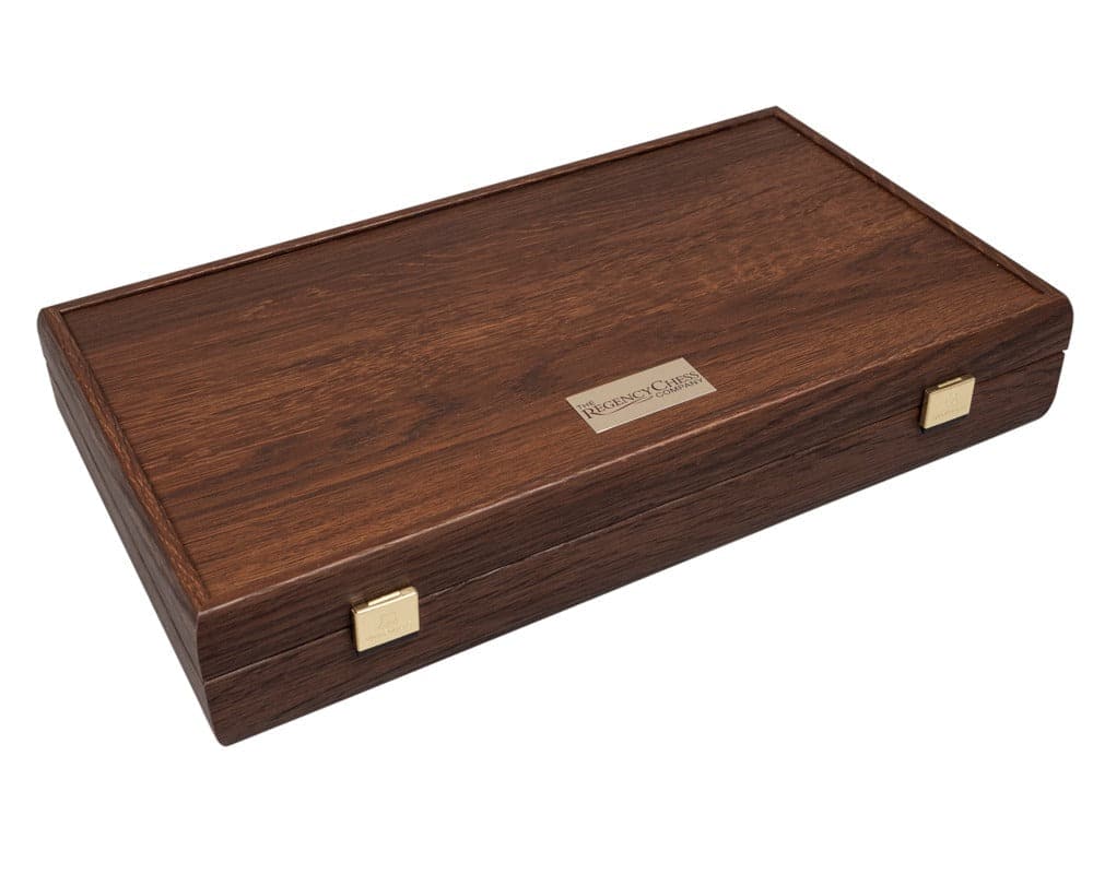 Deluxe Poker Compendium in walnut case from Athens, Greece - Regency Chess exclusive gift set