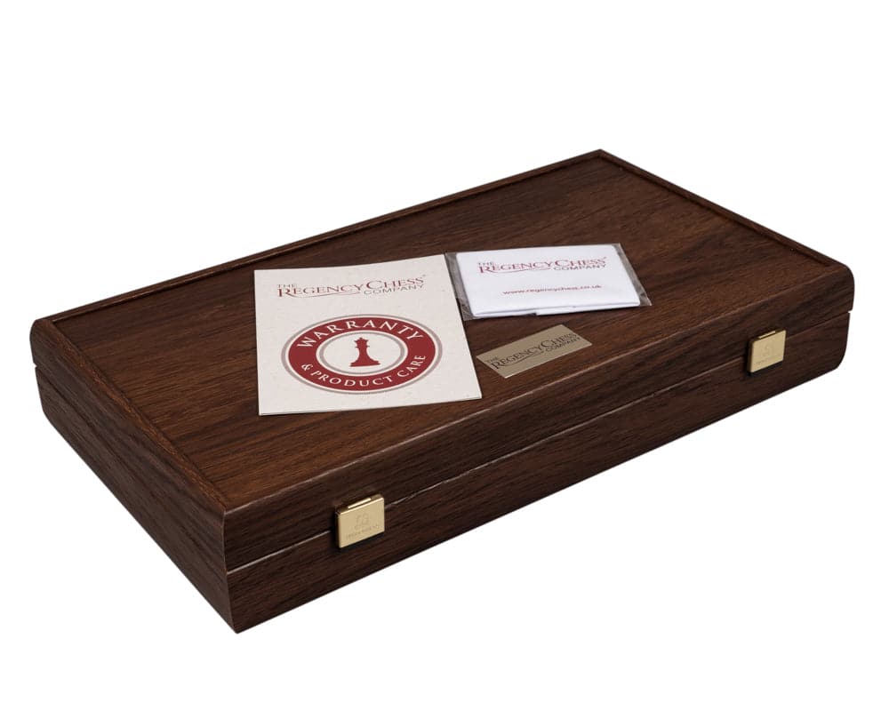 Deluxe Poker Compendium in Walnut Case from Regency Chess Company