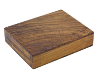 Sheesham- en boxwooddoos voor damstenen