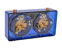 Turnier-Schachuhr - Blau