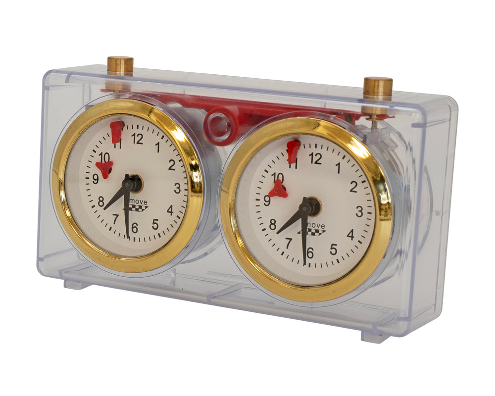 Pendule d'Échecs de Tournoi – Transparent