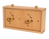 Pendule d'Échecs de Tournoi en Bois – Bois Clair