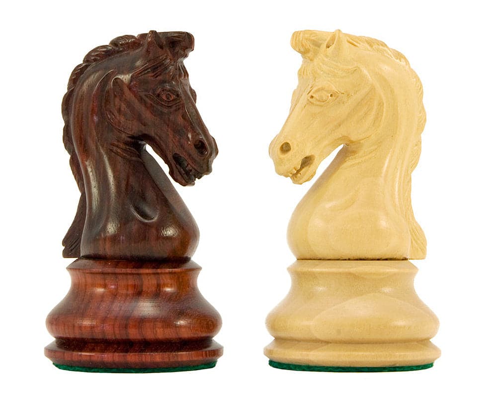 "Eminence Series Rosewood Luxury Chess Knight Pieces 4.5 Inches"