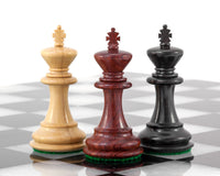 Corinthian Tres Corone — Pièces d’échecs de luxe — 6,4 cm