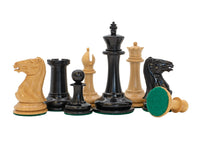 JJ Cooke Geëboniseerde Schaakstukken - 8,9 cm