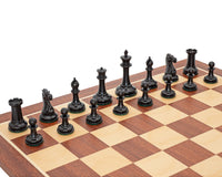 JJ Cooke Geëboniseerde Schaakstukken - 8,9 cm