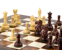 Jeu d’échecs de luxe « Madrid » en palissandre et bruyère