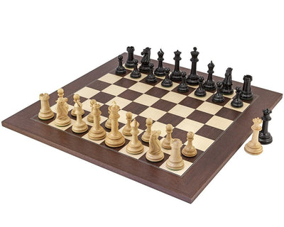 Parthenon Mongoy Jeu d’échecs en palissandre et ébène