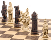 Jeu d'échecs Roman Russet et Noyer de Berkeley Chess