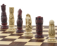 Berkeley Chess Viktorianisches Kardinal-Palisander-Schachset