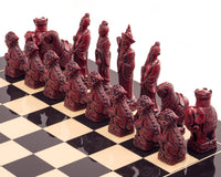 Jeu d’échecs Berkeley Chess Mandarin Black Cardinal