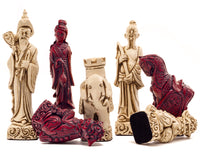 Jeu d’échecs Berkeley Chess Mandarin Black Cardinal