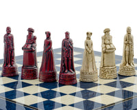 Jeu d’échecs Berkeley Chess Scottish Cardinal Bleu