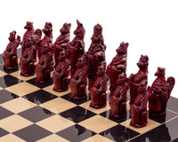Berkeley Chess Royal Beasts Black Cardinal — Grand jeu d’échecs
