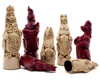 Berkeley Chess Royal Beasts Black Cardinal — Grand jeu d’échecs