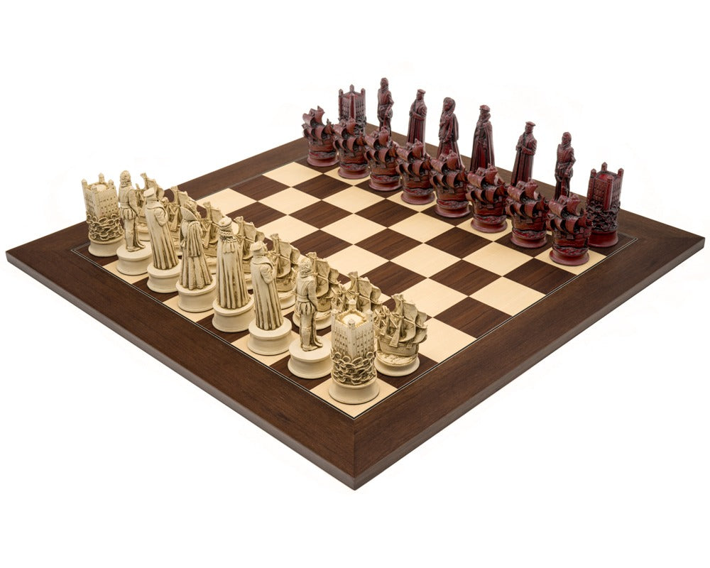 Das Berkeley Chess "Elizabethan Cardinal" Palisander Grand-Schachset