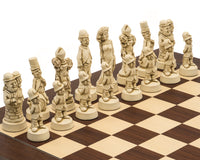 De Berkeley Chess Movie Stars Russet- en Palisander Grand-schaakset
