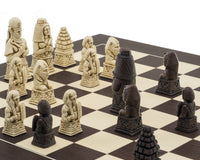 Das Berkeley Chess Egyptian Russet- und Wenge-Schachset