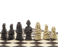 Das Berkeley Chess Egyptian Russet- und Wenge-Schachset