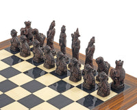 Jeu d’échecs Berkeley Chess Mandarin Russest Palisander