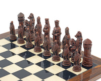 Berkeley Chess Camelot Metall- und Palisander-Schachset