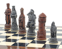 Berkeley Chess Camelot Metall- und Palisander-Schachset