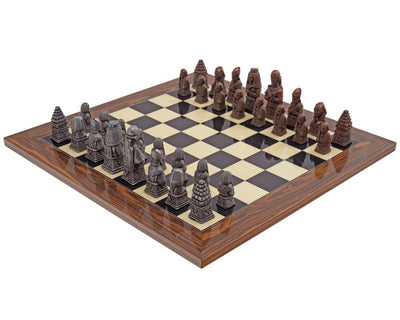 Berkeley Chess — Jeu d’échecs égyptien en métal et palissandre