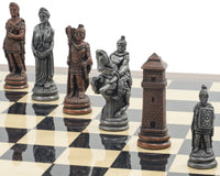 Le jeu d’échecs Berkeley Chess Roman métal et palissandre