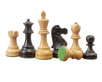 Jeu d’échecs Levisham noir et noyer